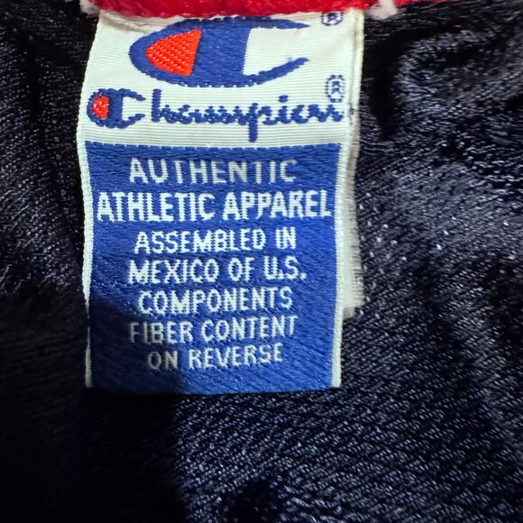 Champion Houston Rockets Drexler #22 Jersey Men’s XL 52 Navy 90s Vintage - Picture 4 of 5